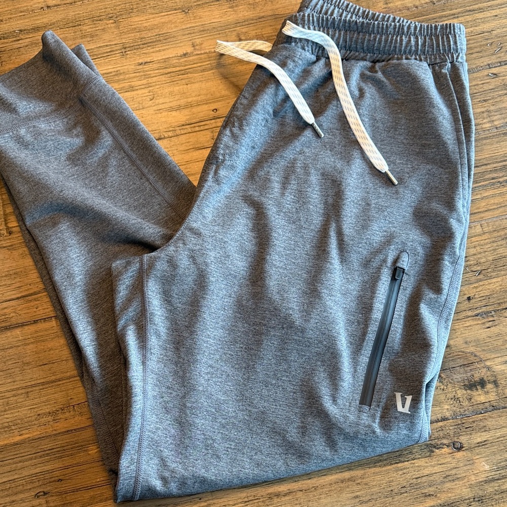 Vuori Gray Joggers- men’s size Large